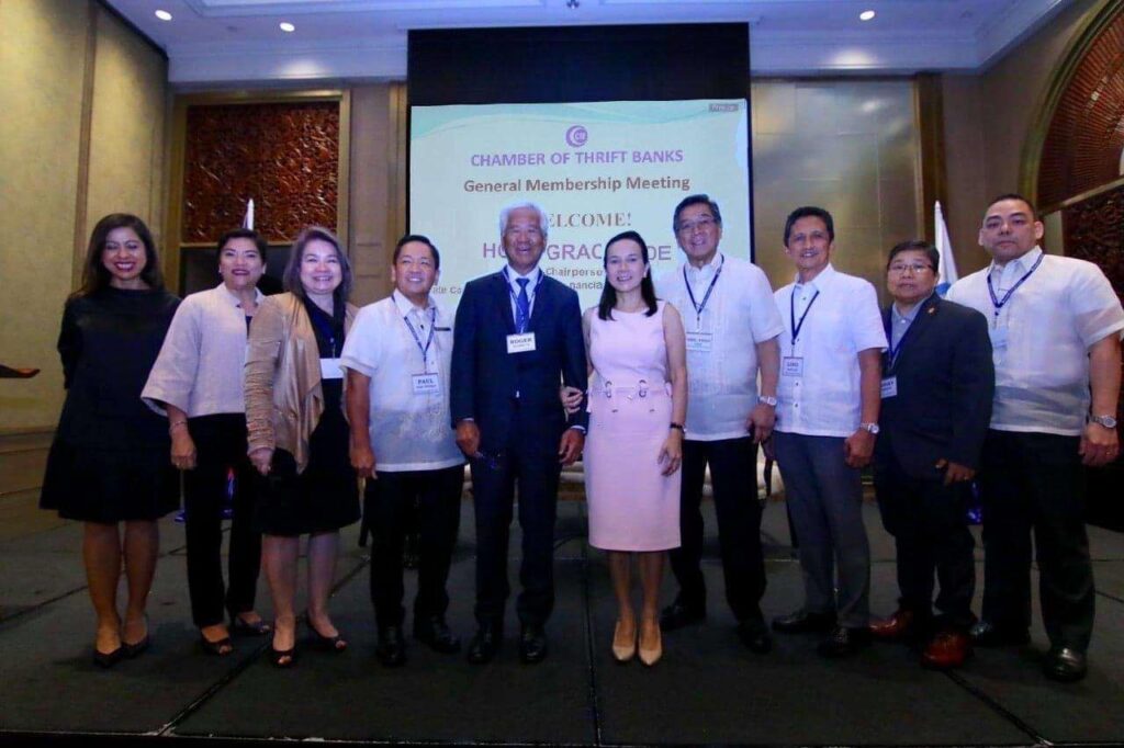 Senator Grace Poe with Thrift Bankers